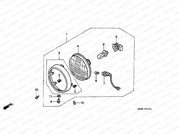 F-1-1 HEADLIGHT (2)