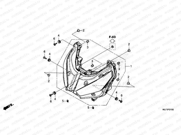 F-1 HEADLIGHT