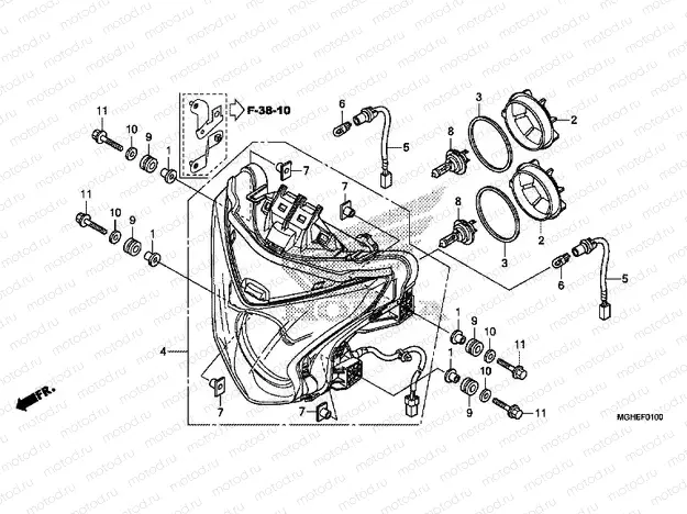 F-1 HEADLIGHT