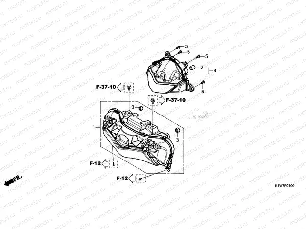 F-1 HEADLIGHT