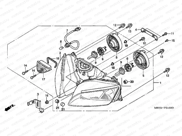 F-1 HEADLIGHT