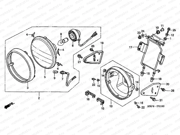 F-1 HEADLIGHT