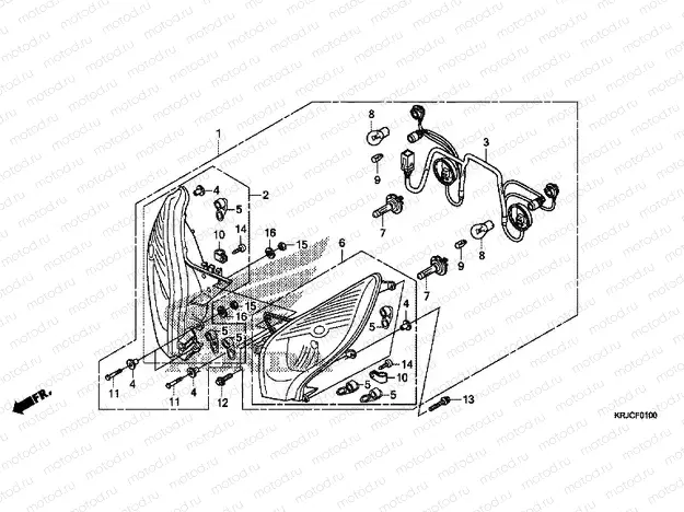 F-1 HEADLIGHT