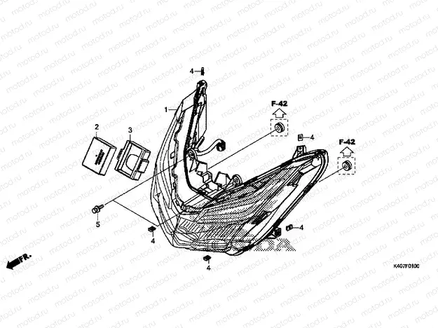F-1 HEADLIGHT