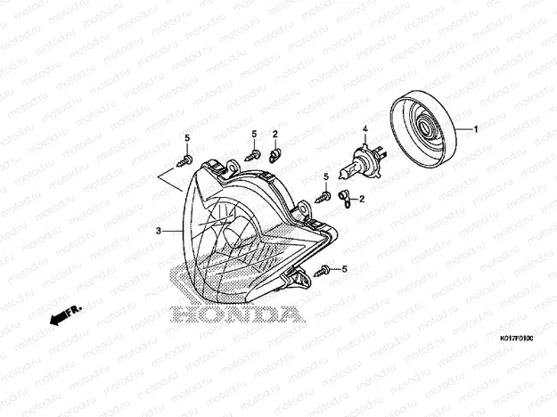 F-1 HEADLIGHT