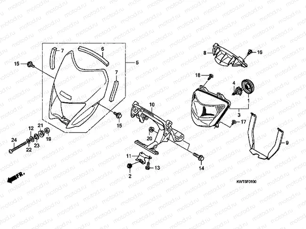 F-1 HEADLIGHT