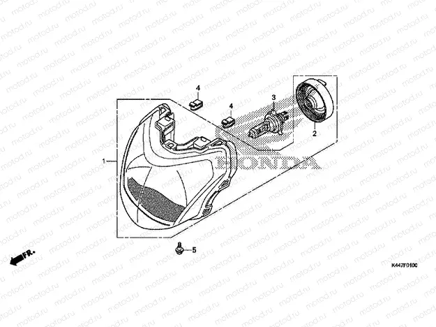 F-1 HEADLIGHT