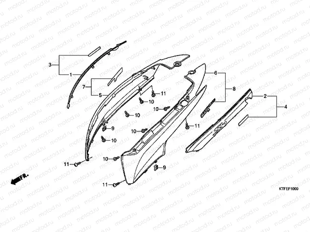 F-10 BODY COVER