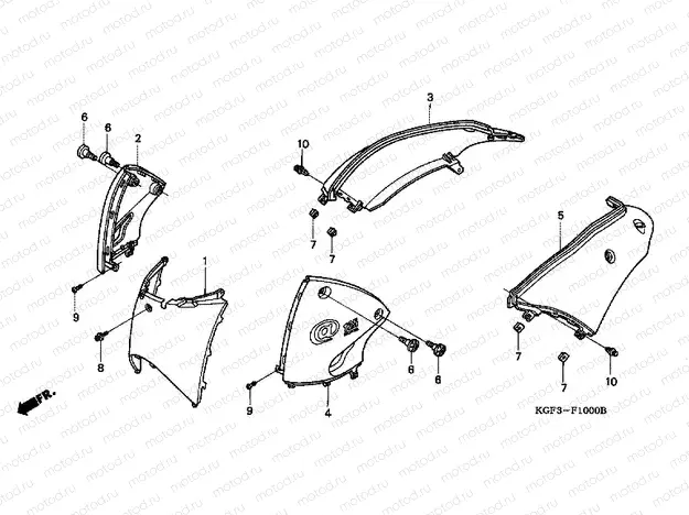 F-10 BODY COVER