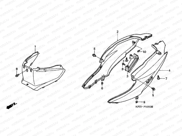 F-10 BODY COVER