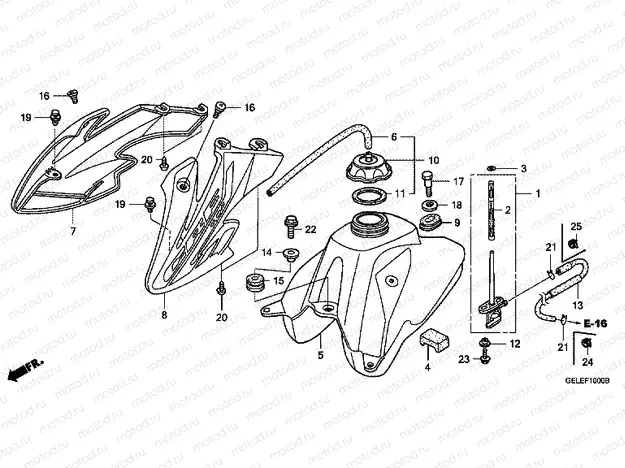 F-10 FUEL TANK