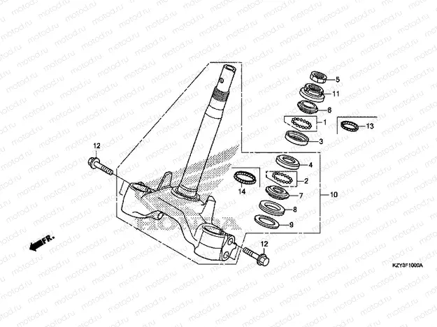 F-10 STEERING WHEEL