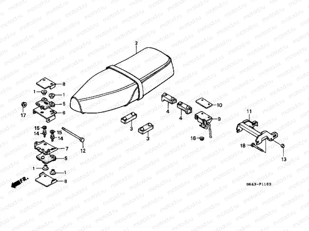 F-11-2 SEAT / TRUNK (C50J / N)