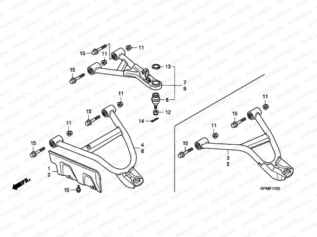 F-11 FRONT ARM