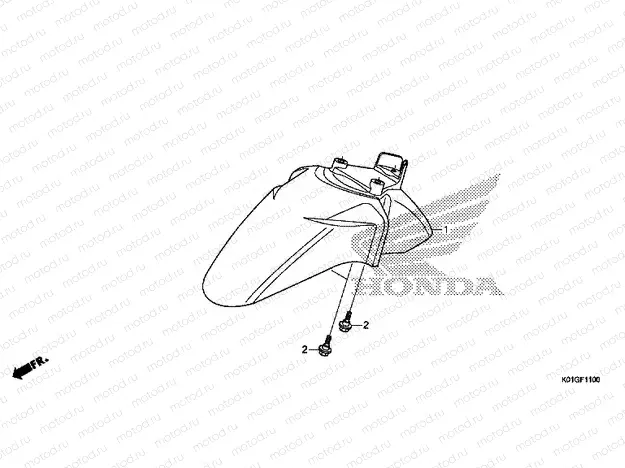 F-11 FRONT FENDER