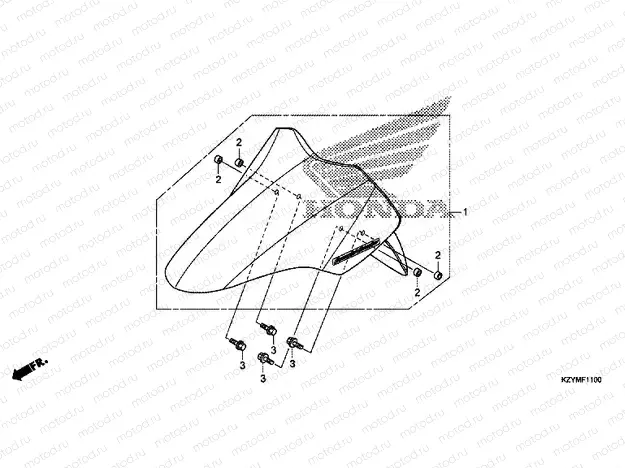 F-11 FRONT FENDER