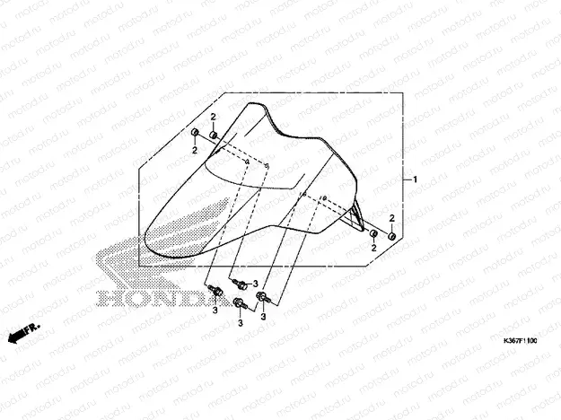 F-11 FRONT FENDER