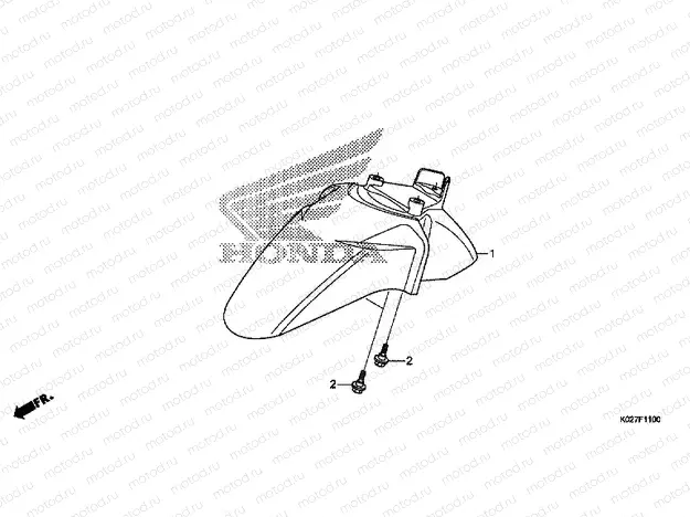F-11 FRONT FENDER