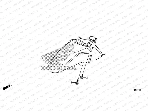 F-11 FRONT FENDER