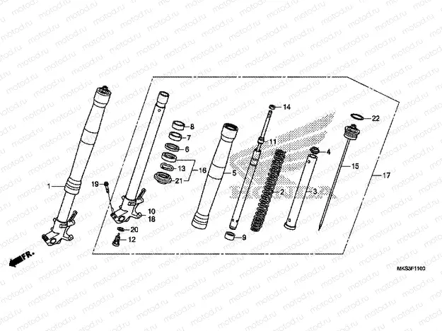 F-11 FRONT FORK