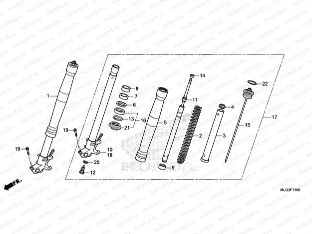 F-11 FRONT FORK