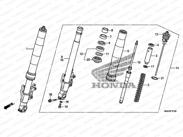F-11 FRONT FORK