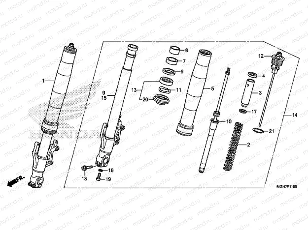 F-11 FRONT FORK