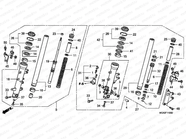 F-11 FRONT FORK