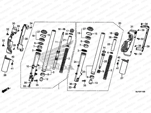 F-11 FRONT FORK