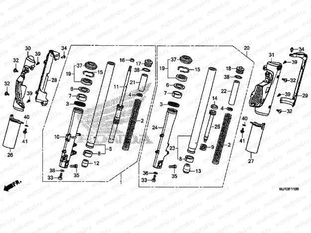 F-11 FRONT FORK