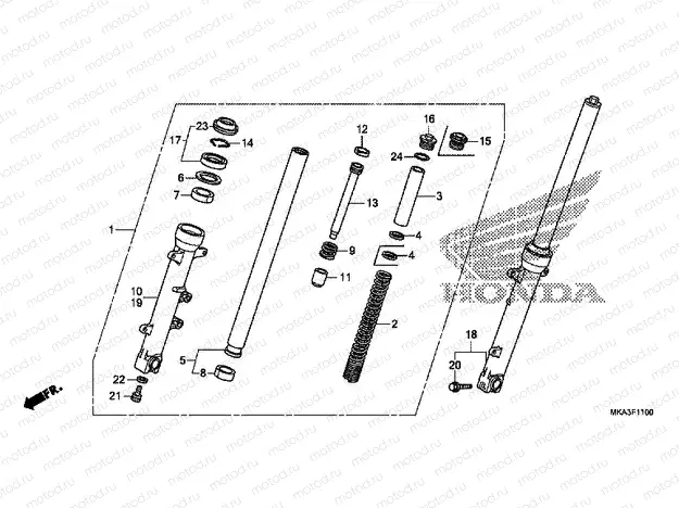 F-11 FRONT FORK