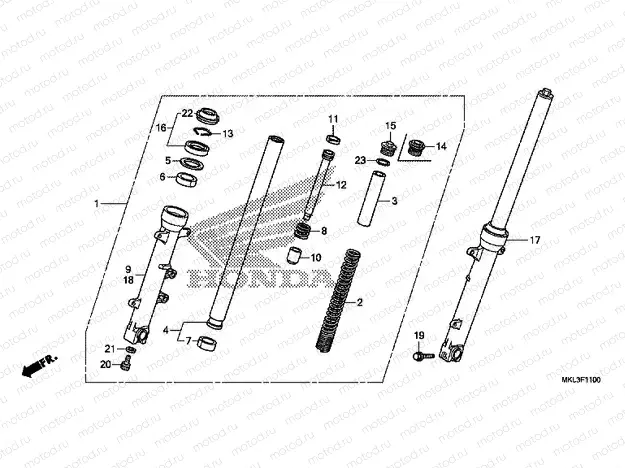 F-11 FRONT FORK