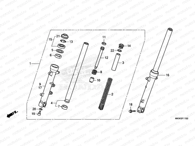 F-11 FRONT FORK
