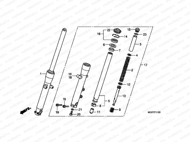 F-11 FRONT FORK