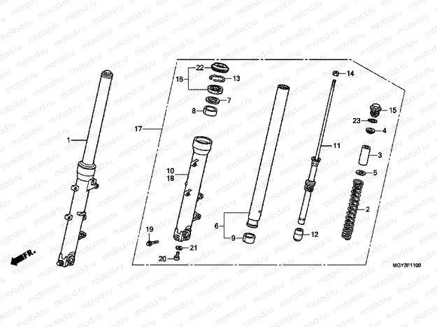 F-11 FRONT FORK