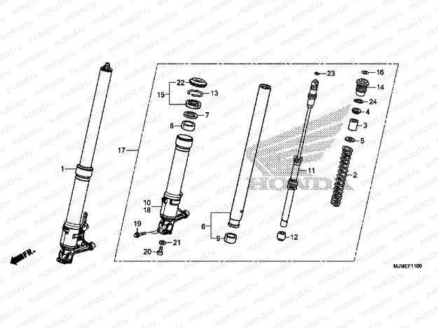 F-11 FRONT FORK