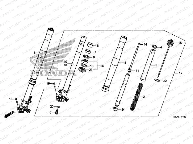 F-11 FRONT FORK