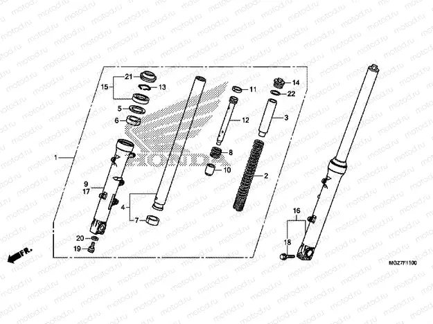 F-11 FRONT FORK