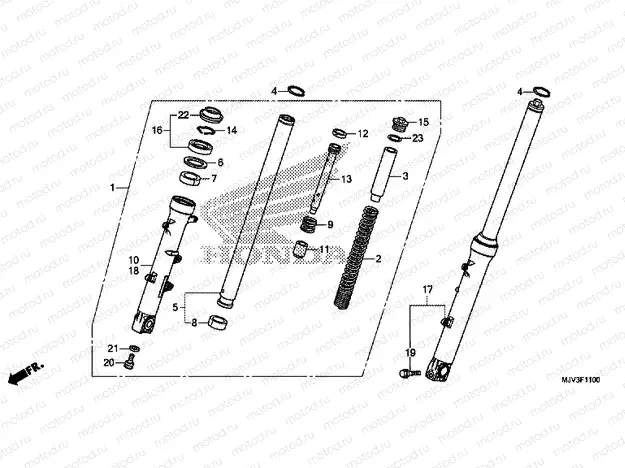 F-11 FRONT FORK