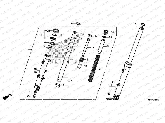 F-11 FRONT FORK