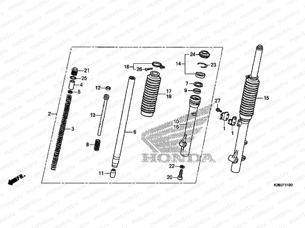 F-11 FRONT FORK