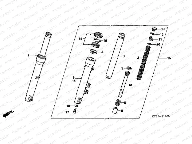 F-11 FRONT FORK