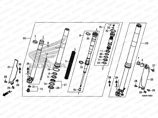 F-11 FRONT FORK