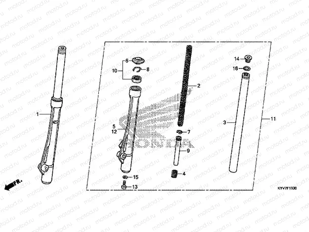 F-11 FRONT FORK