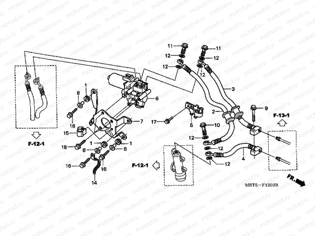 F-12-2 ABS UNIT (REAR)