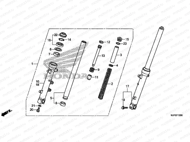 F-12 FRONT FORK