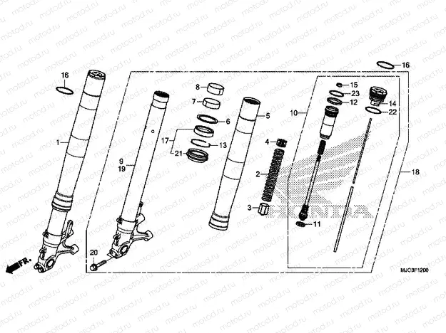 F-12 FRONT FORK