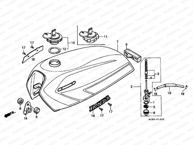 F-12 FUEL TANK