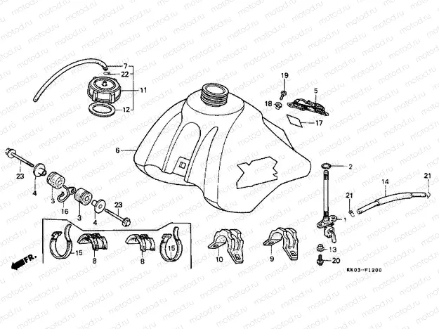 F-12 FUEL TANK