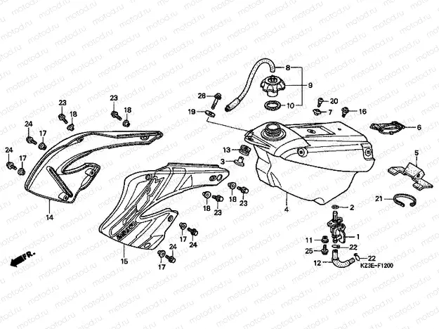 F-12 FUEL TANK